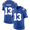 Wholesale Cheap Florida Gators 13 Feleipe Franks Blue Throwback College Football Jersey