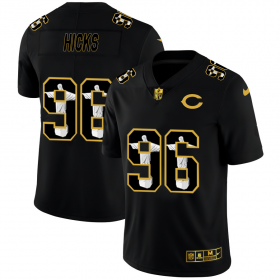 Wholesale Cheap Chicago Bears #96 Akiem Hicks Men\'s Nike Carbon Black Vapor Cristo Redentor Limited NFL Jersey