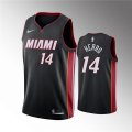 Wholesale Cheap Men's Miami Heat #14 Tyler Herro 2019-20 Icon Rookie Jersey Black