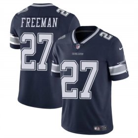 Cheap Men\'s Dallas Cowboys #27 Royce Freeman Navy Vapor Untouchable Limited Football Stitched Jersey