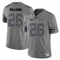 Wholesale Cheap Ohio State Buckeyes 26 Antonio Williams Gray Shadow College Football Jersey