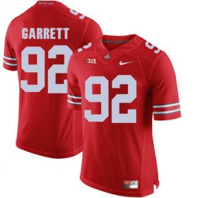 Wholesale Cheap Ohio State Buckeyes 92 Haskell Garrett Red College Football Jersey