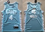 Cheap Men's Cleveland Cavaliers #4 Evan Mobley Light Blue 2024 City Edition Stitched Jersey