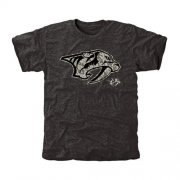 Wholesale Cheap Men's Nashville Predators Black Rink Warrior T-Shirt