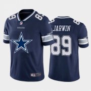 Wholesale Cheap Dallas Cowboys #89 Blake Jarwin Navy Blue Men's Nike Big Team Logo Vapor Limited NFL Jersey