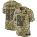 Wholesale Cheap Nike Buccaneers #87 Rob Gronkowski Camo Men's Stitched NFL Limited 2018 Salute To Service Jersey