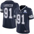 Wholesale Cheap Nike Cowboys #91 L.P. Ladouceur Navy Blue Team Color Men's Stitched With Established In 1960 Patch NFL Vapor Untouchable Limited Jersey