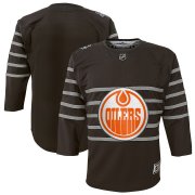 Wholesale Cheap Youth Edmonton Oilers Gray 2020 NHL All-Star Game Premier Jersey