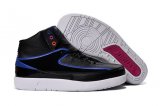 Wholesale Cheap Air Jordan 2 radio raheem Black/Blue-White