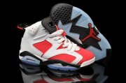 Wholesale Cheap AIR JORDAN 6 Carmine GS Shoes Red/white-black