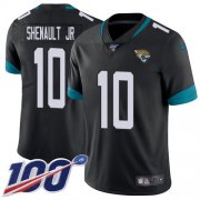 Wholesale Cheap Nike Jaguars #10 Laviska Shenault Jr. Black Team Color Men's Stitched NFL 100th Season Vapor Untouchable Limited Jersey