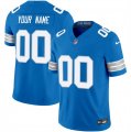 Cheap Men's Detroit Lions Active Player Custom Blue 2024 F.U.S.E. Vapor Limited Football Stitched Jersey