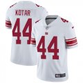 Wholesale Cheap Nike Giants #44 Doug Kotar White Men's Stitched NFL Vapor Untouchable Limited Jersey