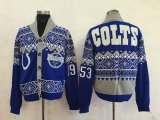 Wholesale Cheap Nike Colts Men's Ugly Sweater