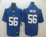 Wholesale Cheap Men's New York Giants #56 Lawrence Taylor Blue Vapor Untouchable Stitched NFL Nike Limited Jersey