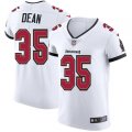 Wholesale Cheap Tampa Bay Buccaneers #35 Jamel Dean Men's Nike White Vapor Elite Jersey