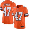 Wholesale Cheap Nike Broncos #47 Josey Jewell Orange Men's Stitched NFL Limited Rush Jersey