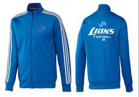 Wholesale Cheap NFL Detroit Lions Victory Jacket Blue_2