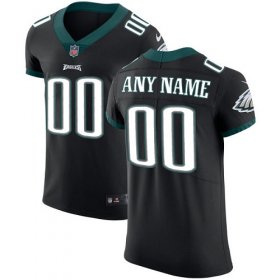 Wholesale Cheap Nike Philadelphia Eagles Customized Black Alternate Stitched Vapor Untouchable Elite Men\'s NFL Jersey