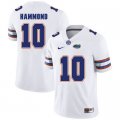 Wholesale Cheap Florida Gators White #10 Josh Hammond Football Player Performance Jersey