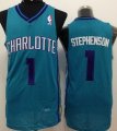 Wholesale Cheap Charlotte Hornets #1 Lance Stephenson Green Swingman Jersey