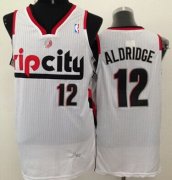 Wholesale Cheap Portland Trail Blazers #12 LaMarcus Aldridge Rip City White Swingman Jersey