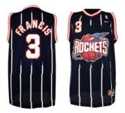 Wholesale Cheap Houston Rocket #3 Steve Francis ABA Hardwood Classic Swingman Navy Blue Jersey