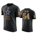 Wholesale Cheap Cowboys #54 Jaylon Smith Black Men's Black History Month T-Shirt