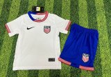 Cheap Women's American Team Custom 2024-25 White Home Soccer Jersey Suit