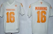 Wholesale Cheap Tennessee Volunteers #16 Peyton Manning 2013 White Jersey