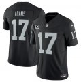 Wholesale Cheap Men's Las Vegas Raiders #17 Davante Adams Black 2023 F.U.S.E With 4-Star C Patch Vapor Untouchable Football Stitched Jersey