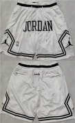 Cheap Men's Michael Jordan White Shorts