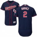 Wholesale Cheap Twins #2 Luis Arraez Navy Blue Flexbase Authentic Collection Stitched MLB Jersey