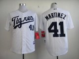 Wholesale Cheap Tigers #41 Victor Martinez White 