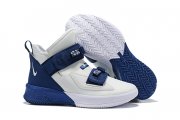 Wholesale Cheap Nike Lebron James Soldier 13 Women Shoes White Navy