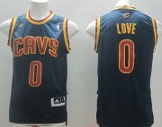 Wholesale Cheap Cleveland Cavaliers #0 Kevin Love Revolution 30 Swingman Navy Blue Jersey