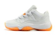 Wholesale Cheap Air Jordan 11 Low Citrus Shoes White/yellow