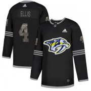 Wholesale Cheap Adidas Predators #4 Ryan Ellis Black Authentic Classic Stitched NHL Jersey