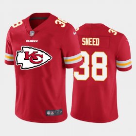 Wholesale Cheap Kansas City Chiefs #38 Chris Lammons Red Men\'s Nike Big Team Logo Player Vapor Limited NFL Jersey