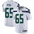 Wholesale Cheap Nike Seahawks #65 Germain Ifedi White Men's Stitched NFL Vapor Untouchable Limited Jersey