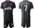 Wholesale Cheap Men 2020-2021 club Seattle Sounders away 7 black Soccer Jerseys