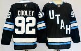 Cheap Men's Utah Hockey Club #92 Logan Cooley Navy 2024-25 Stitched Jersey