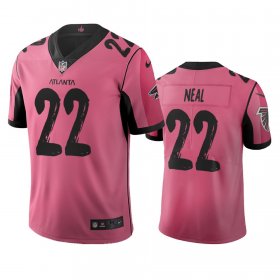 Wholesale Cheap Atlanta Falcons #22 Keanu Neal Pink Vapor Limited City Edition NFL Jersey