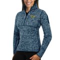 Wholesale Cheap Dallas Stars Antigua Women's Fortune 1/2-Zip Pullover Sweater Royal