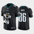 Cheap Philadelphia Eagles #86 Zach Ertz Nike Team Hero 3 Vapor Limited NFL 100 Jersey Black