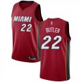 Wholesale Cheap Heat #22 Jimmy Butler Red Basketball Swingman Statement Edition Jersey