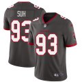 Wholesale Cheap Tampa Bay Buccaneers #93 Ndamukong Suh Men's Nike Pewter Alternate Vapor Limited Jersey