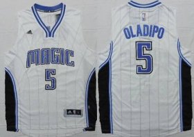 Wholesale Cheap Orlando Magic #5 Victor Oladipo Revolution 30 Swingman 2014 New White Jersey