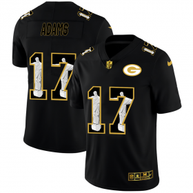 Wholesale Cheap Green Bay Packers #17 Davante Adams Nike Carbon Black Vapor Cristo Redentor Limited NFL Jersey