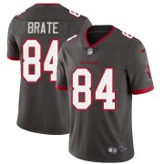 Wholesale Cheap Tampa Bay Buccaneers #84 Cameron Brate Men's Nike Pewter Alternate Vapor Limited Jersey